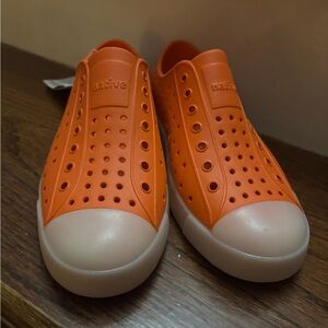 Native Kids Jefferson Slip On- Vibrant Orange